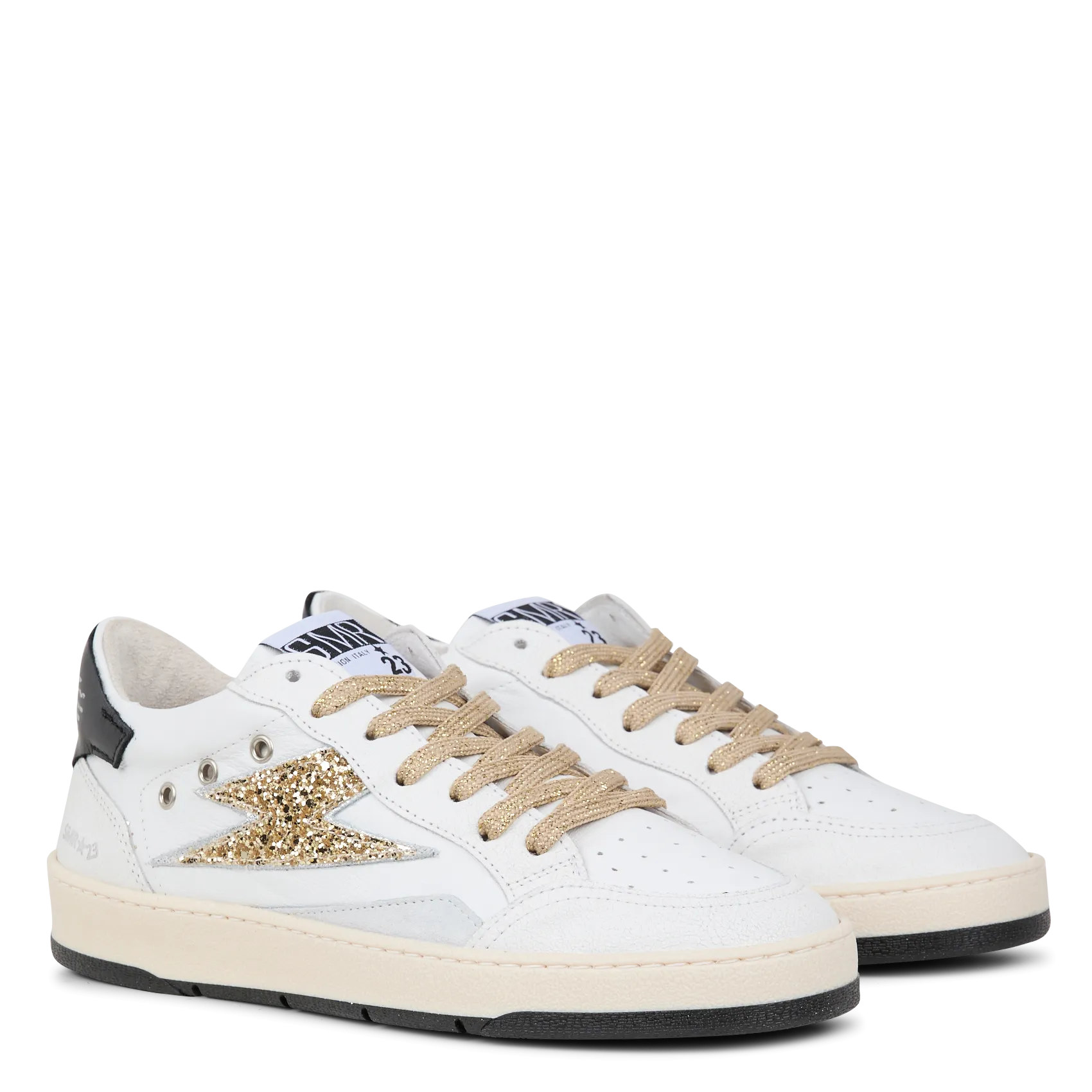  SEMERDJIAN - SMR   DANY - Sneakers basse in misto pelle | Bianco