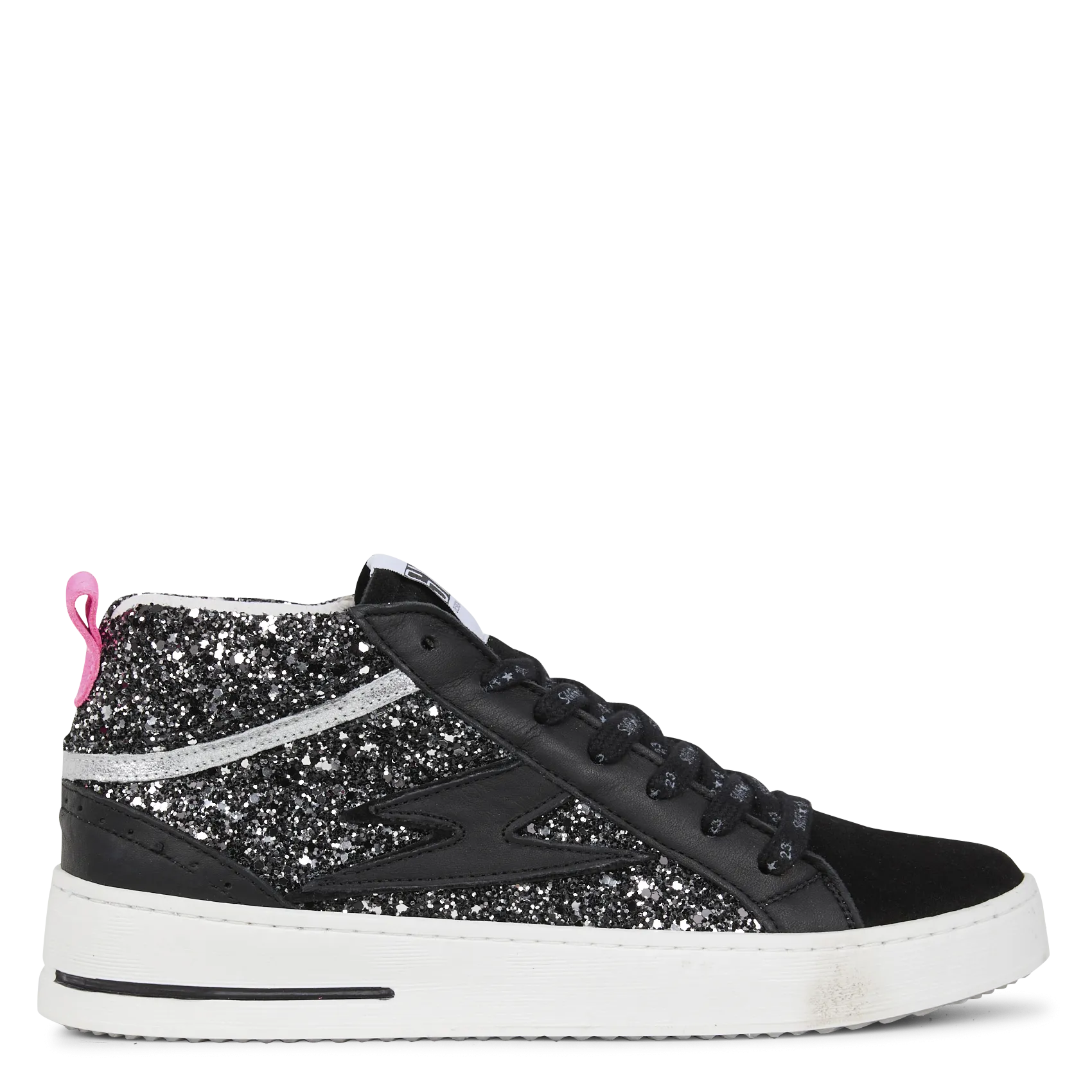  SEMERDJIAN - SMR   GIBRA - Sneakers alte con paillettes | Nero