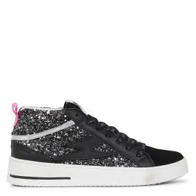  SEMERDJIAN - SMR   GIBRA - Sneakers alte con paillettes | Nero