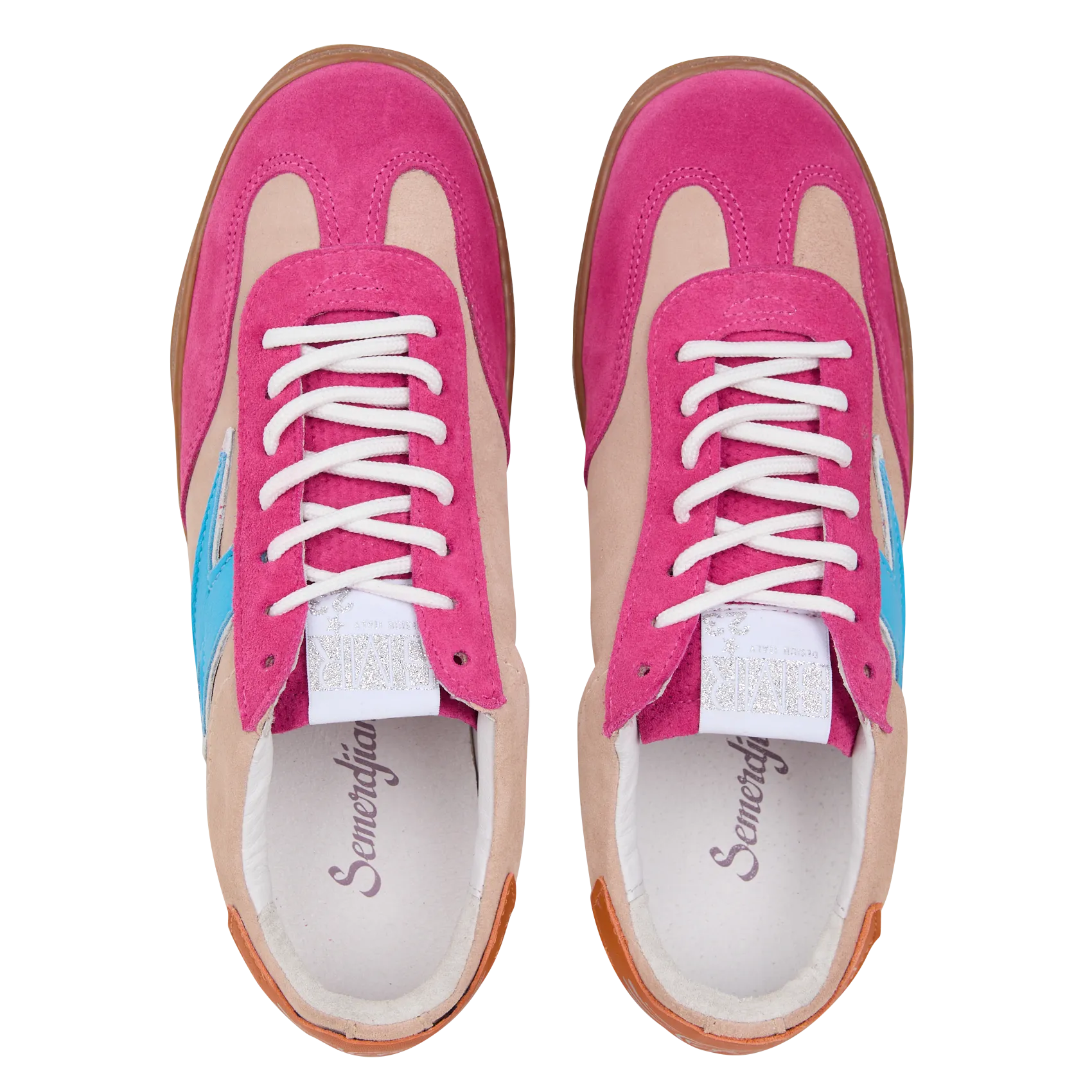  SEMERDJIAN - SMR   RISY - Sneakers basse in pelle scamosciata | Multicolore