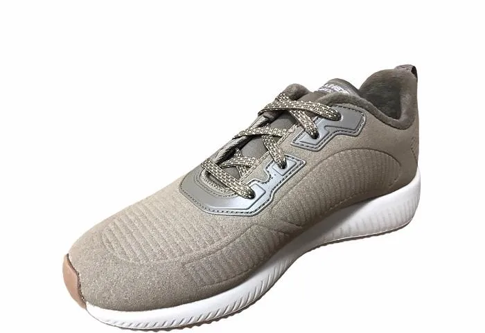 Skechers women's sneakers Bobs Squad Teams Bobs 32505/DKTP dark taupe