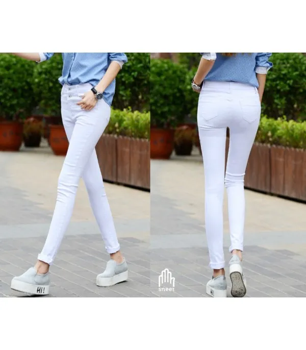 Skinny jeans simple whime - Dream Shop