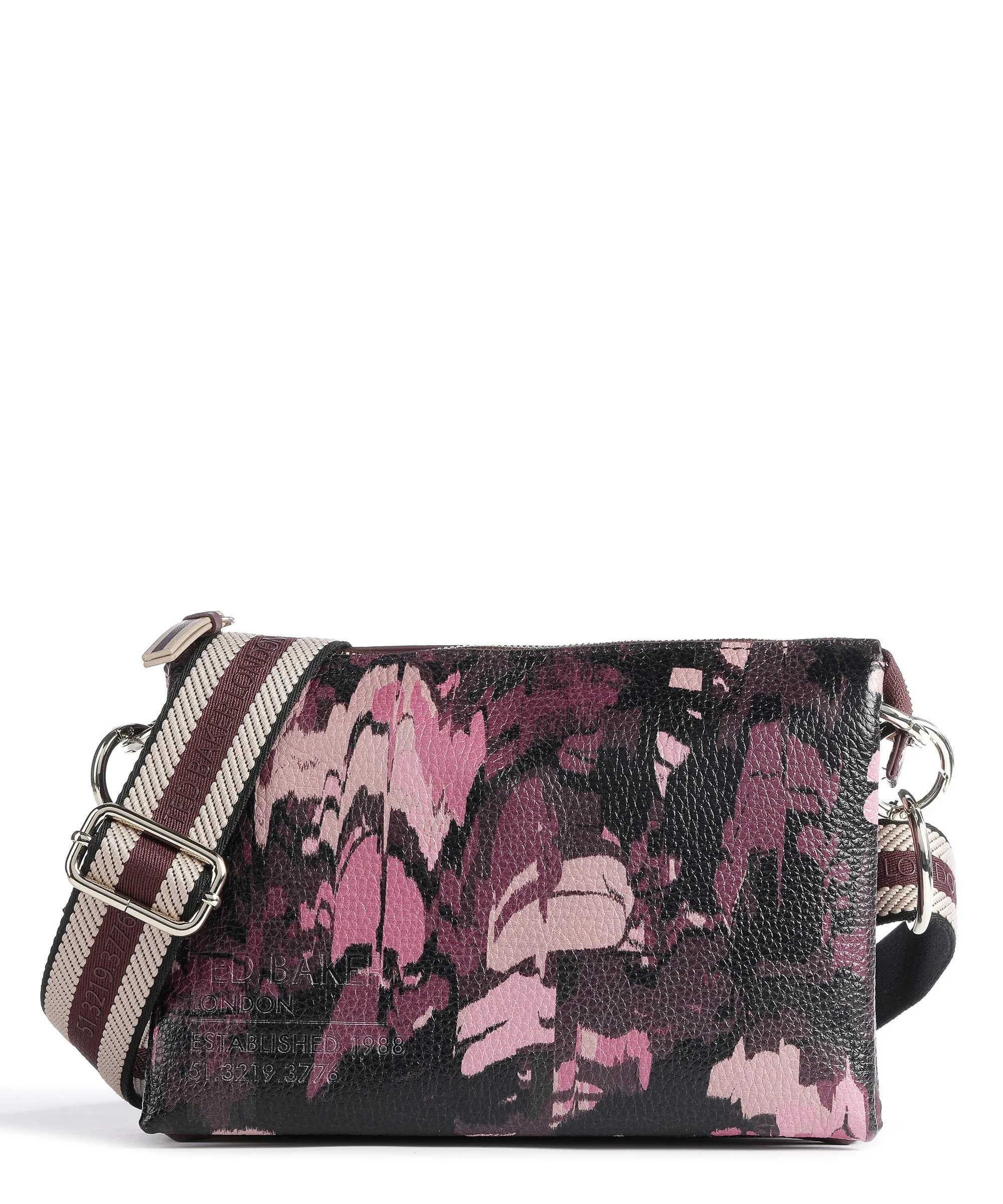  Ted Baker Beutily Borsa a tracolla pelle di vacchetta grana multicolore  