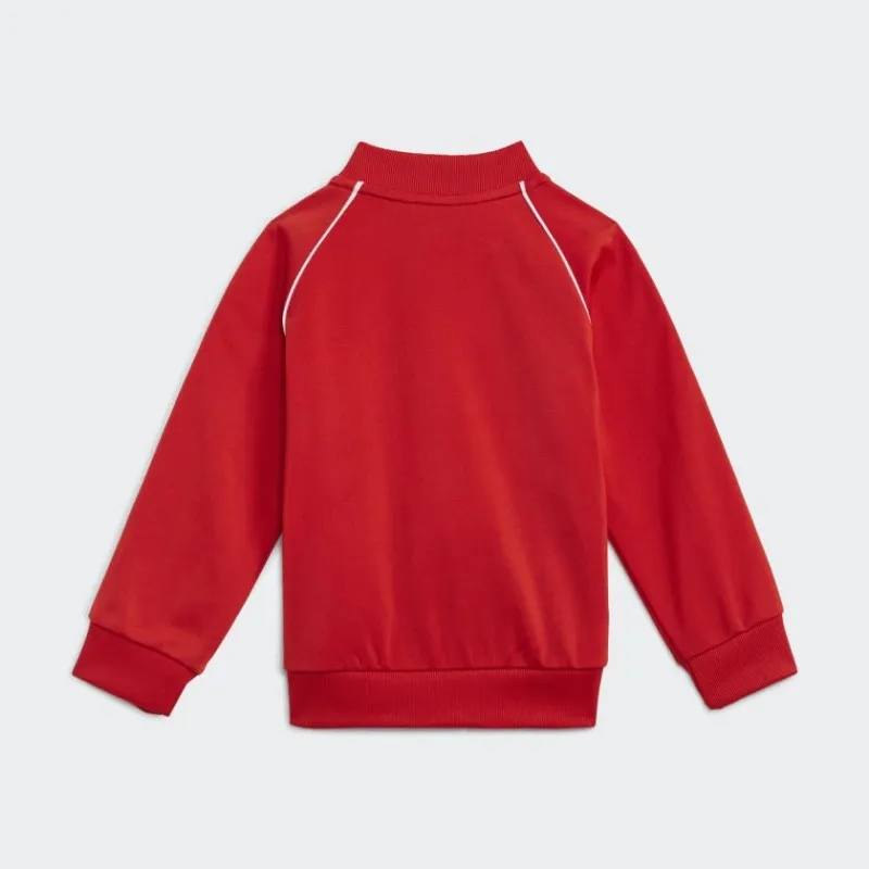 Tuta Adidas Adicolor Bambino Rosso