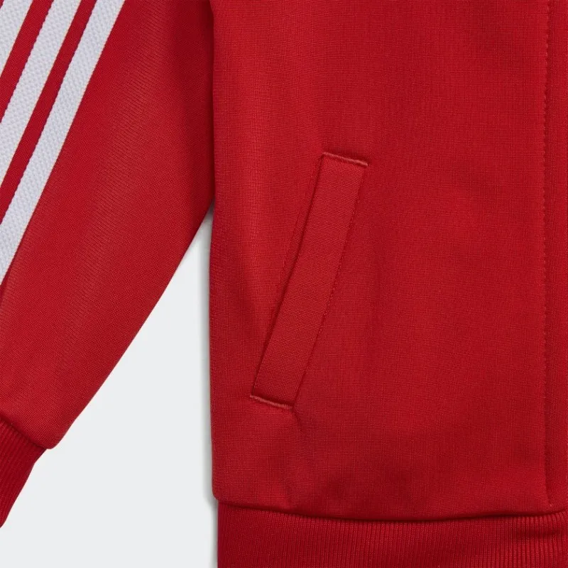 Tuta Adidas Adicolor Bambino Rosso