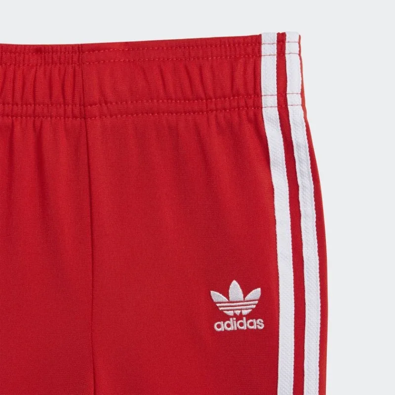 Tuta Adidas Adicolor Bambino Rosso