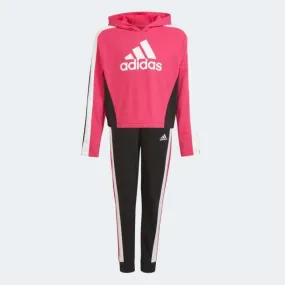 Tuta Adidas Colorblock Crop Bambina