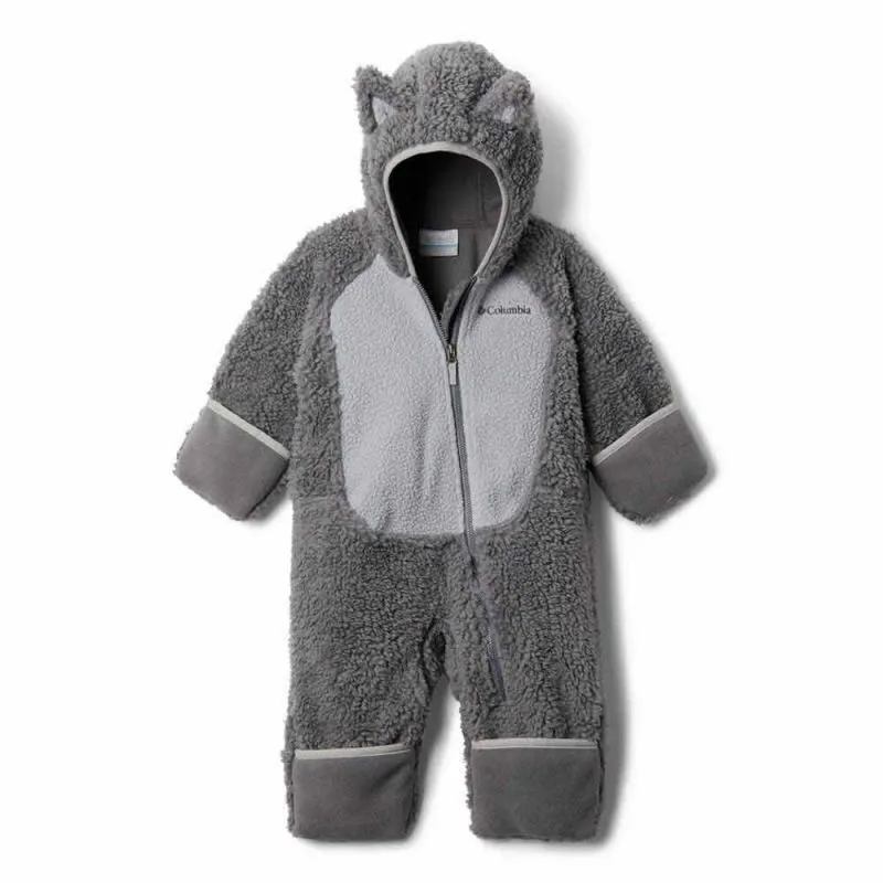 Tuta in pile Columbia Foxy Baby (city Grey) Baby