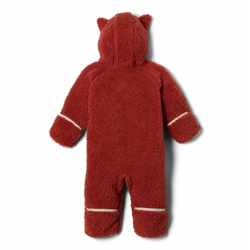 Tuta in pile per neonati Columbia Foxy Baby (Warp Red, Chalk)