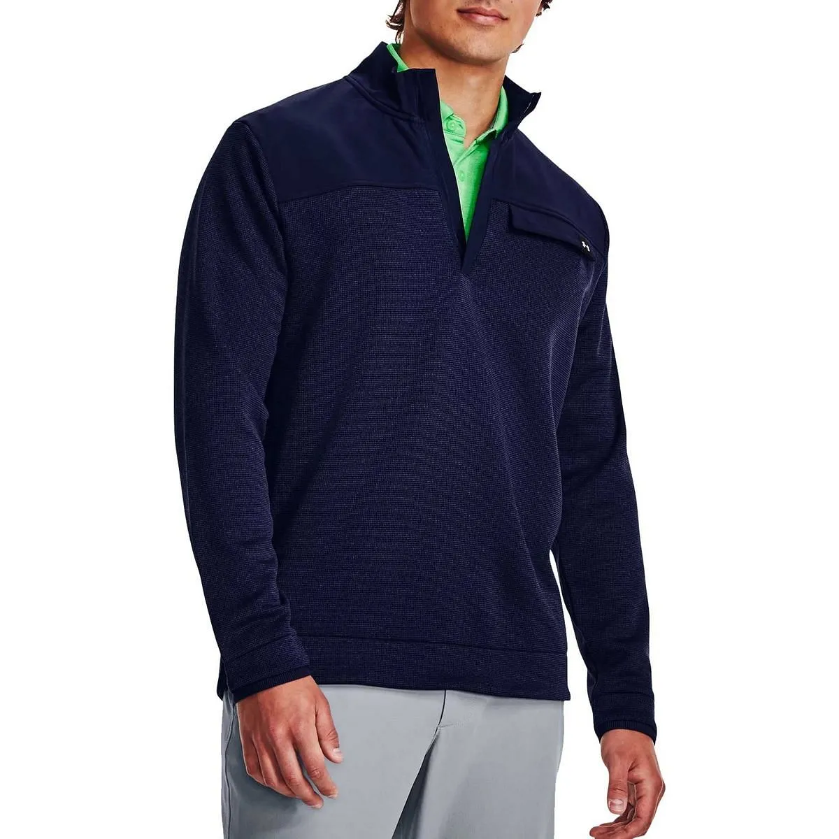      UNDER ARMOUR MAGLIONE MEZZA ZIP STORM  