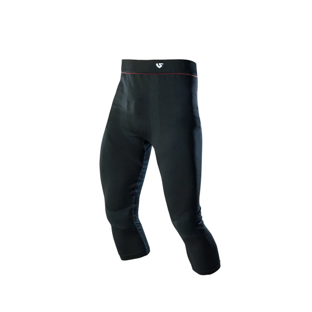 Under shield pantaloni intimo 3/4 uomo nero