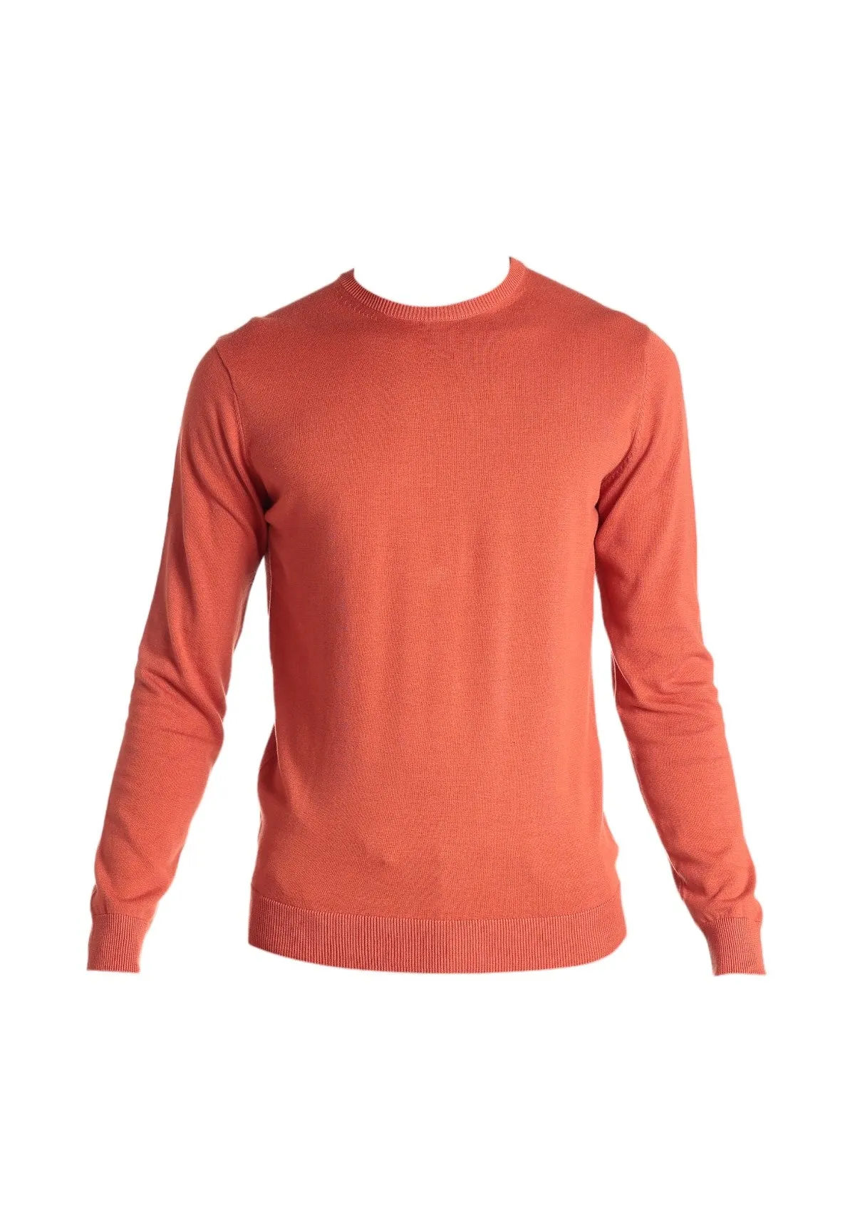 Union Uomo Maglione Girocollo 3700900-418 Arancione