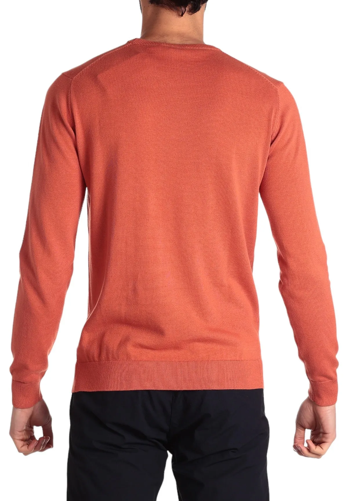 Union Uomo Maglione Girocollo 3700900-418 Arancione