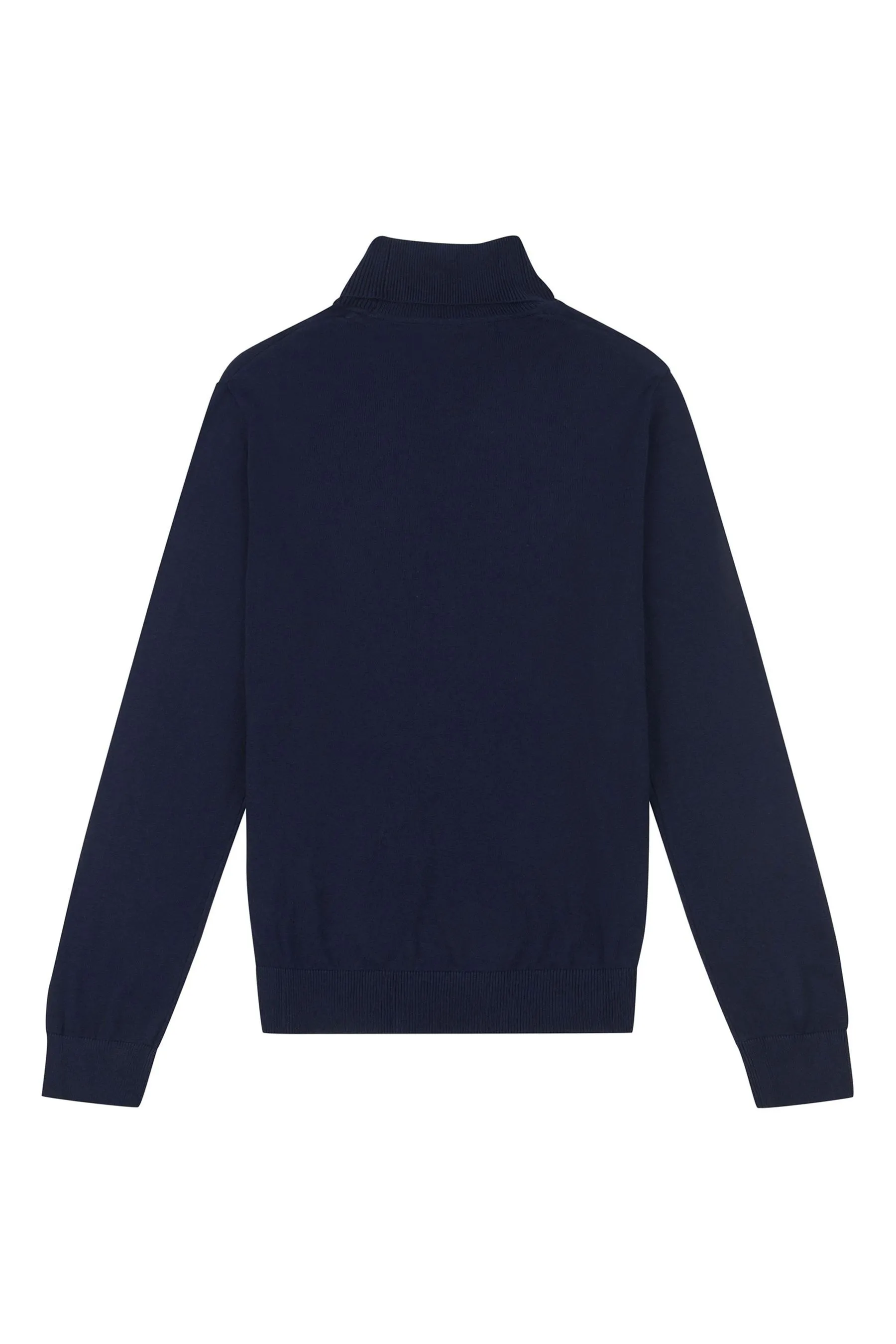 U.S. Polo Assn. Uomo Blu - Maglia con collo alto