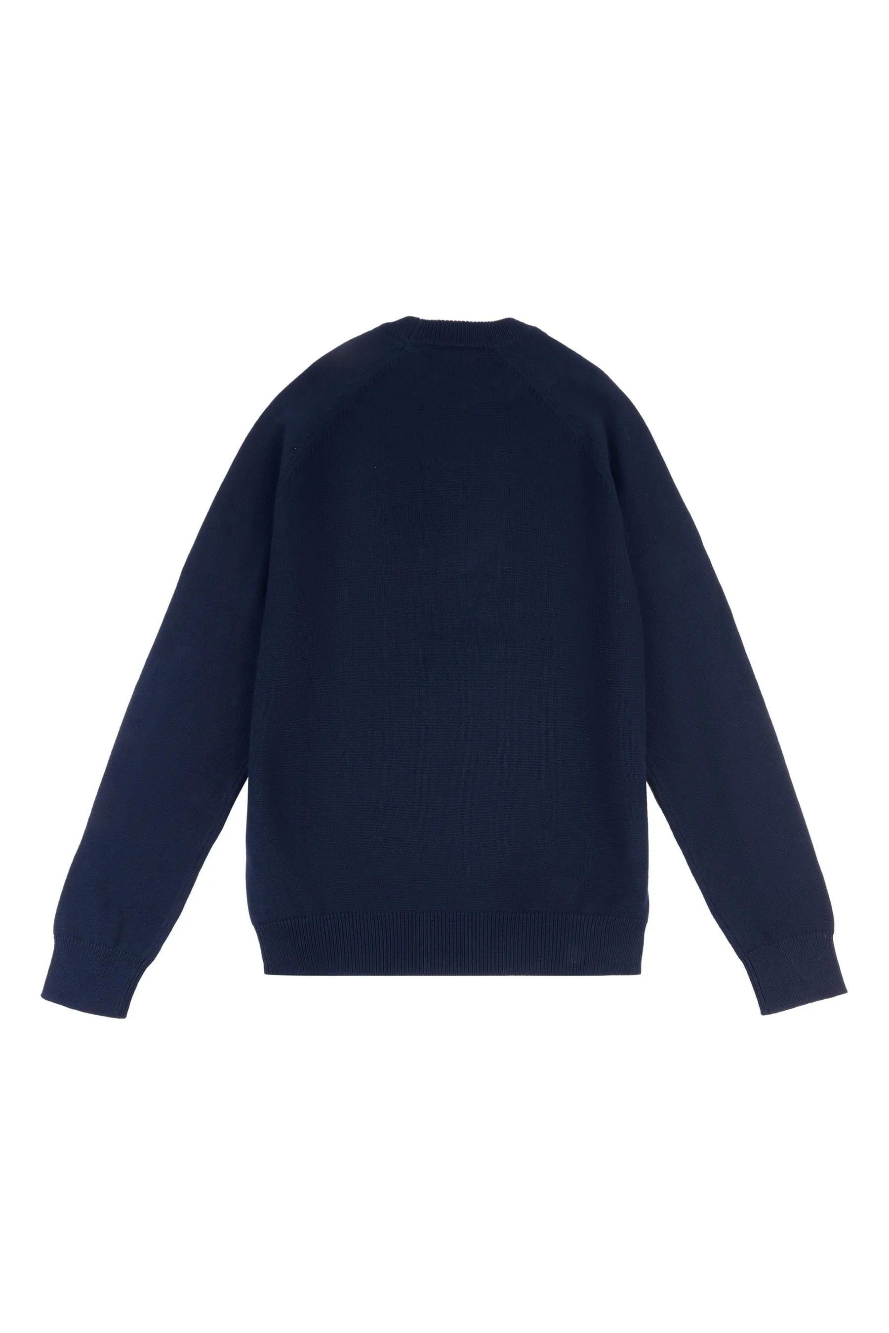 U.S. Polo Assn. Uomo Blu - Maglione girocollo in maglia