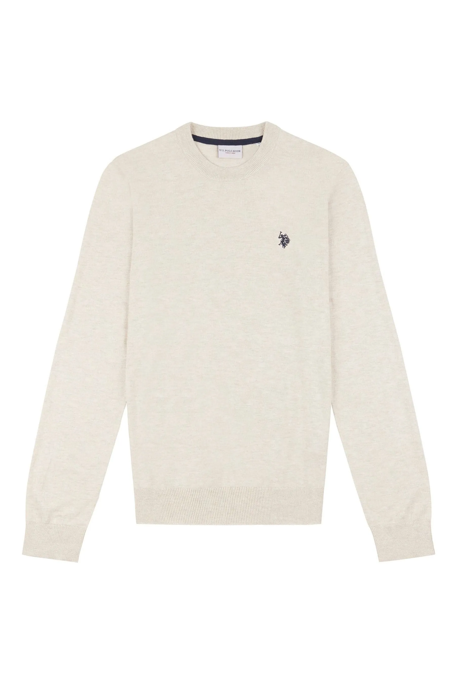 U.S. Polo Assn. Uomo - Maglia con Girocollo in cotone