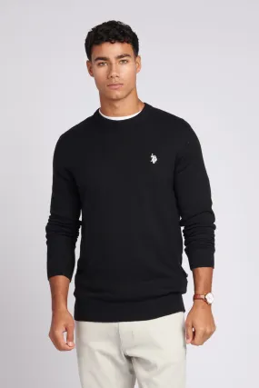 U.S. Polo Assn. Uomo - Maglia con Girocollo in cotone