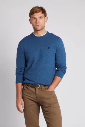 U.S. Polo Assn. Uomo - Maglia con Girocollo in cotone