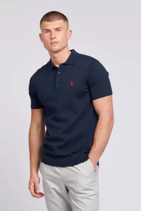 U.S. Polo Assn. Uomo regular Uomo - Polo lavorata a maglia con vestibilità attillata