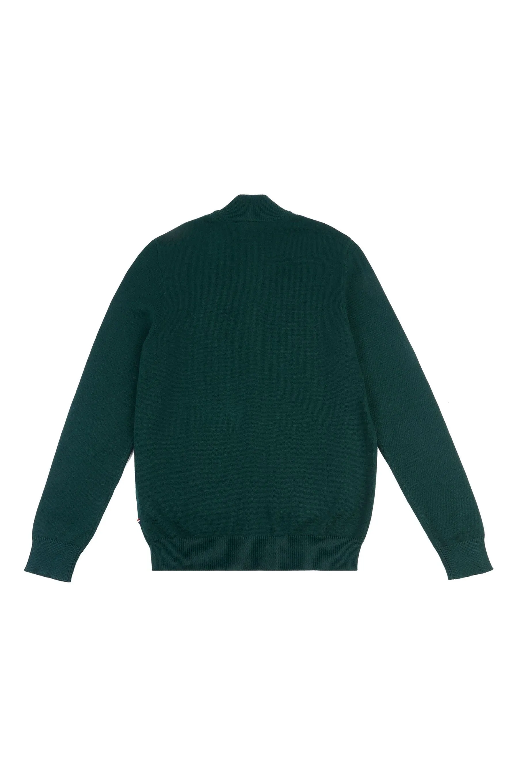 U.S. Polo Assn. Uomo Verde - Cardigan lavorato a maglia