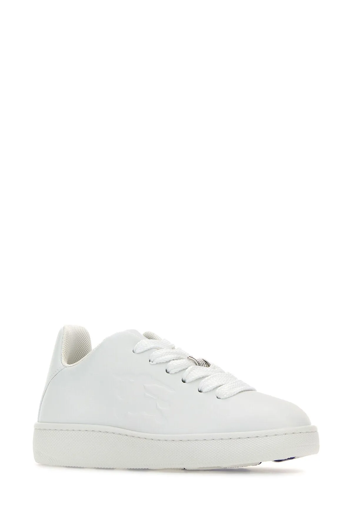 White leather sneakers    