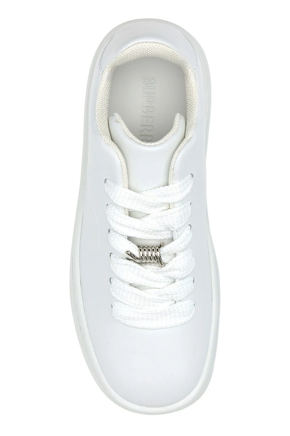 White leather sneakers    