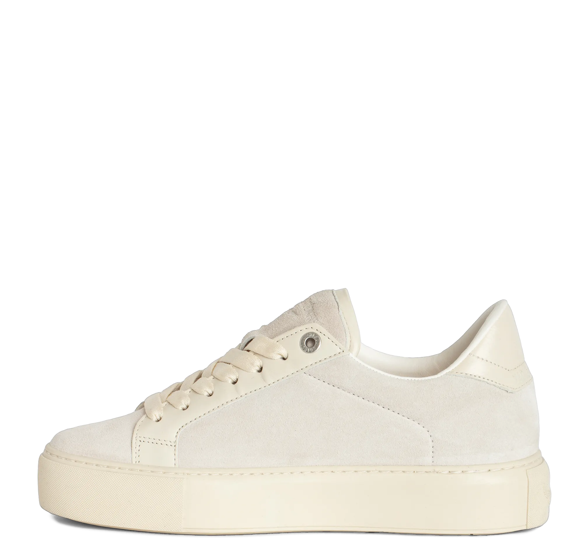  ZADIG&VOLTAIRE   LA FLASH - Sneakers basse in pelle con platform | Bianco